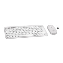 KEYBOARD +MOUSE COMBO PEBBLE 2 / WHITE 920-012240 LOGITECH