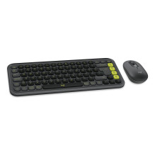 KEYBOARD +MOUSE COMBO POP ICON / GR / GREEN 920-013140 LOGITECH