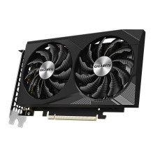 Vaizdo plokštė, GIGABYTE, NVIDIA GeForce RTX 3050, 8 GB, GDDR6, 128 bitų, PCIE 4.0 16x, 14000 MHz atmintis, 2xHDMI, 2xDi