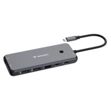 USB Centrālmezgls Verbatim USB-C Pro 14-port