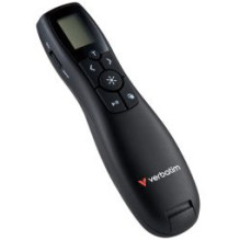 Prezenteris Verbatim 2.4GHz Melns 2xAAA LCD display