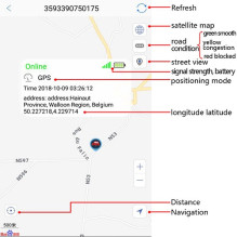 Portable GPS tracking device for people