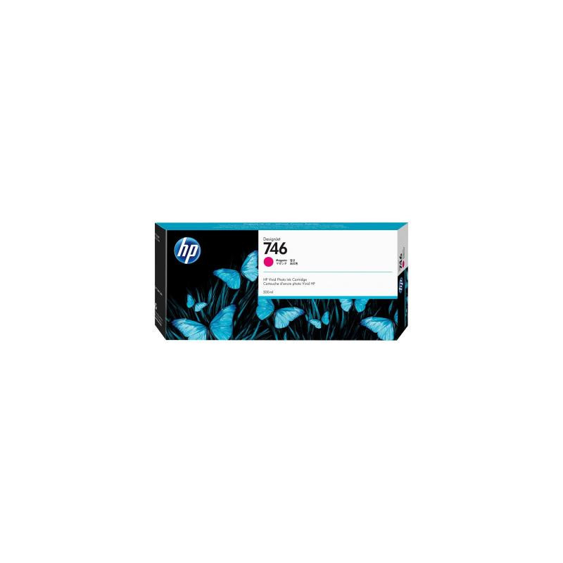 Cartridge - HP Ink No 746 Magenta (HP, P2V78A, 300ml, photo ink)