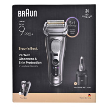 Braun Series 9 Pro+ 9675cc tinklelinis skustuvas, pilkas