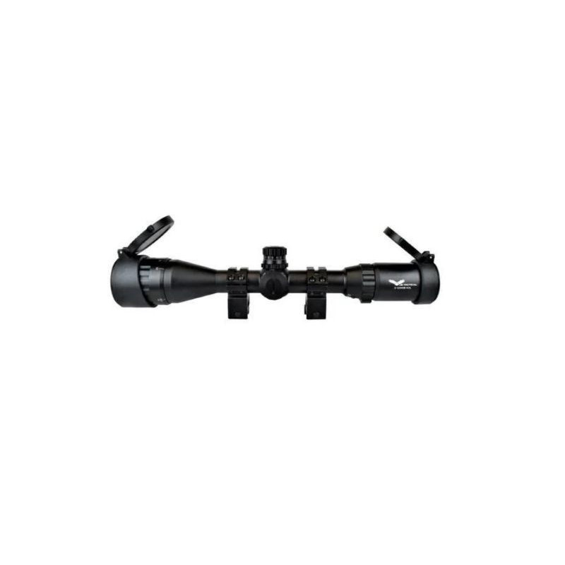JS-Tactical 3-9x40 Mil Mil-Dot šautuvo taikiklis, 22 mm bėgelis