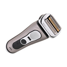 Braun Series 9 Pro+ 9615S skustuvas su tinkleliu, juodas, pilkas