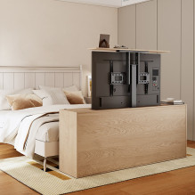 Maclean MC-866T Smart Motorized Electric TV Lift TUYA Mobile App Floor Mount Bracket Alexa Google Home 37''-80'' 60kg Ca Maclean MC-866T Smart Motorized Electric TV Lift TUYA Mobile App Floor Mount Bracket Alexa Google Home 37''-80'' 60kg Ca