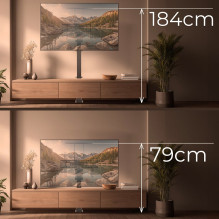Maclean MC-866T Smart Motorized Electric TV Lift TUYA Mobile App Floor Mount Bracket Alexa Google Home 37''-80'' 60kg Ca Maclean MC-866T Smart Motorized Electric TV Lift TUYA Mobile App Floor Mount Bracket Alexa Google Home 37''-80'' 60kg Ca