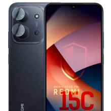 Kameros objektyvo stiklas 3mk Objektyvo apsauga Xiaomi Redmi 15C