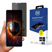 3mk Silky Matt Privacy Privacy ekrano apsauga, skirta Sony Xperia 5 V