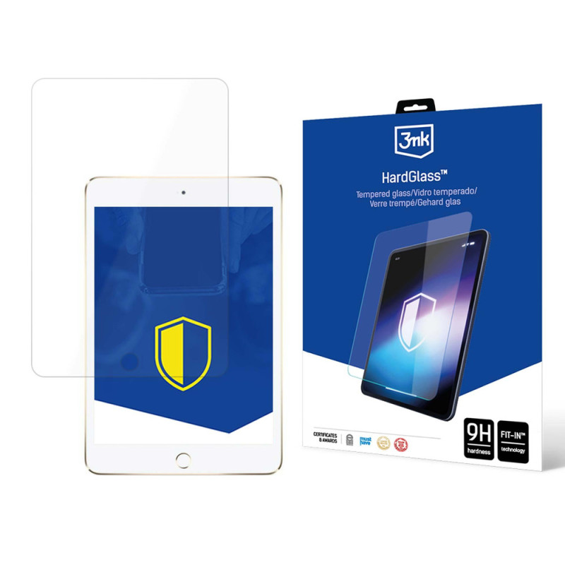 3mk HardGlass grūdintas stiklas, skirtas iPad mini 7,9' 2019 (5 gen.) / iPad mini 7,9' 2015 (4 gen.)