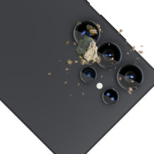 3mk Lens Protection Pro Black Camera Lens Glass for Samsung Galaxy S25 Ultra