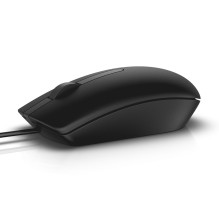 Kompiuterinė Pelė - Dell MS116 Optinė 1000 DPI USB Type-A 1.8m Laidas Juodas Kompiuterinė Pelė - Dell MS116 Optinė 1000 DPI USB Type-A 1.8m Laidas Juodas