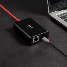 Lindy PoE Į Type C Skirstymo Keitiklis, 45W Galia, Gigabit Ethernet Lindy PoE Į Type C Skirstymo Keitiklis, 45W Galia, Gigabit Ethernet