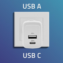 Maitinimo Adapteris - Qoltec 51825 GaN 45W Įkroviklis USB-C PD, USB QC 3.0, Baltas Maitinimo Adapteris - Qoltec 51825 GaN 45W Įkroviklis USB-C PD, USB QC 3.0, Baltas