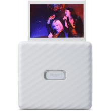 Momentinis nuotraukų spausdintuvas - Fujifilm Instax Wide Link, Belaidis Nuotraukų Spausdinimas, 340g, Pelenų Balta