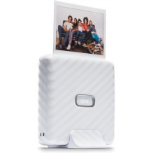 Momentinis nuotraukų spausdintuvas - Fujifilm Instax Wide Link, Belaidis Nuotraukų Spausdinimas, 340g, Pelenų Balta