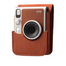 Kameros dėklas - Fujifilm Instax Mini EVO Fotoaparato Dėklas, 80 × 80 × 130 mm, 100 g Rudas