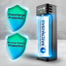 Įkroviklis - everActive LC-100C Smart Lithium USB-C 1000 mA Įkroviklis - everActive LC-100C Smart Lithium USB-C 1000 mA