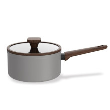Indai - Maestro 18cm Skersmens Puodas 1.9L Aliuminis Su Dangčiu Pilkas / Bronzinis