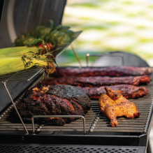 Lauko kepsninė Char-Griller Pro Deluxe Lauko kepsninė Char-Griller Pro Deluxe