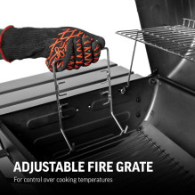 Lauko kepsninė Char-Griller Pro Deluxe Lauko kepsninė Char-Griller Pro Deluxe