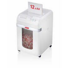 HSM Autofeed X300 paper shredder with automatic feeder, 30 L, P4, 4 x 12 mm