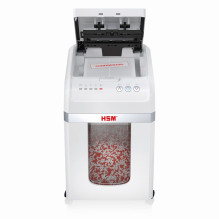HSM Autofeed X200 paper shredder with automatic feeder, 30 L, P4, 4 x 12 mm
