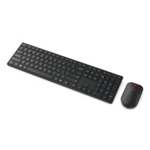 Lenovo 4X31S04810 keyboard Mouse included Office RF Wireless + Bluetooth US English Black Lenovo 4X31S04810 keyboard Mouse included Office RF Wireless + Bluetooth US English Black