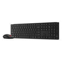 Lenovo 4X31S04810 keyboard Mouse included Office RF Wireless + Bluetooth US English Black Lenovo 4X31S04810 keyboard Mouse included Office RF Wireless + Bluetooth US English Black