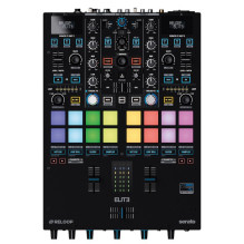 DJ Mikseris - Reloop Elite, Profesionalus DVS Mikseris Serato DJ Pro, USB, 16 RGB Mygtukai, Juodas DJ Mikseris - Reloop Elite, Profesionalus DVS Mikseris Serato DJ Pro, USB, 16 RGB Mygtukai, Juodas