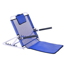 Backrest - ActionMed P200AM backrest with headrest and armrests, foldable design