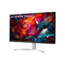 Monitorius - LG 32UN650K-W 32", 16:9, 95% DCI-P3, Aukščio ir Pasvirimo Reguliavimas, Sidabrinis