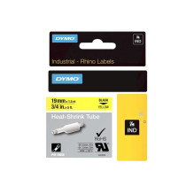 Marking tools - Dymo RhinoPRO heat shrink tubing (18058, 3:1, black yellow) Marking tools - Dymo RhinoPRO heat shrink tubing (18058, 3:1, black yellow)