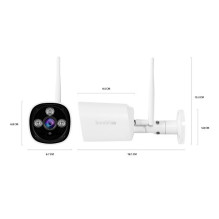 Hombli Pro Smart Outdoor Camera White Hombli Pro Smart Outdoor Camera White