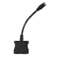 RJ45-splitter 1xRJ45 male /...