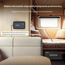 Przetwornica napięcia Renogy 2000W 12V Przetwornica napięcia Renogy 2000W 12V