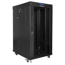 Szafa Rack Lanberg 19" 22U FF01-6622-12BL V2 z termostatem