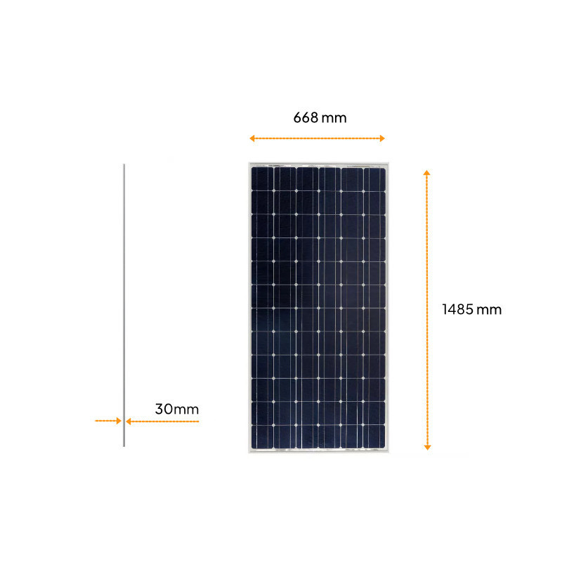 Panel słoneczny 150W Monokrystaliczny