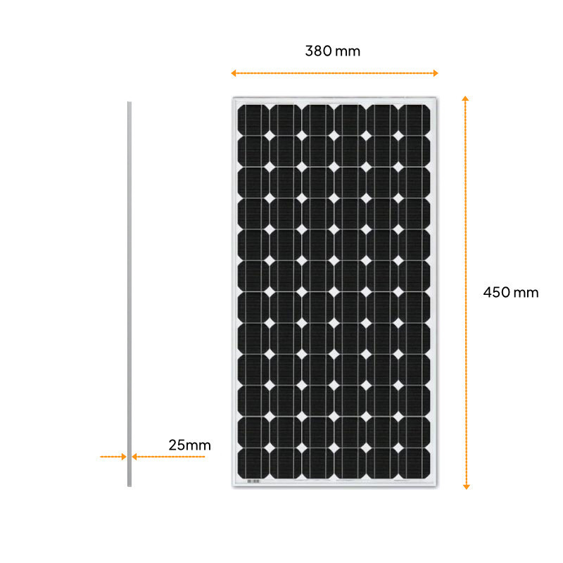 Panel słoneczny 30W Monokrystaliczny