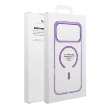 Riff Clear Hybrid Mag Cover back Frame case Apple iPhone 17 Pro Purple Riff Clear Hybrid Mag Cover back Frame case Apple iPhone 17 Pro Purple