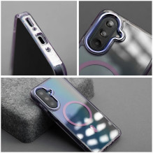 Riff Clear Hybrid Mag Cover back Frame case Samsung Galaxy A57 5G A576 Purple Riff Clear Hybrid Mag Cover back Frame case Samsung Galaxy A57 5G A576 Purple