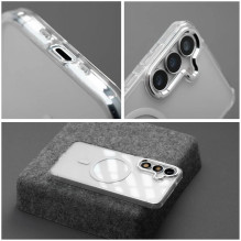 Riff Clear Hybrid Mag Cover back Frame case Samsung Galaxy A57 5G A576 Transparent Riff Clear Hybrid Mag Cover back Frame case Samsung Galaxy A57 5G A576 Transparent