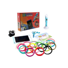 iLike Melt 3D Pen Kit Box Complete Set For 3D Printing Pen, 3D PEN-7-1 Set with Stencils 5m x 20 Colors Green iLike Melt 3D Pen Kit Box Complete Set For 3D Printing Pen, 3D PEN-7-1 Set with Stencils 5m x 20 Colors Green