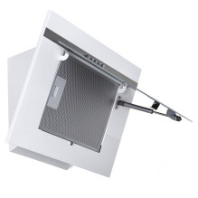 Gartraukis - Okap AKPO WK-4 NERO LINE 2.0 50cm LED Baltas