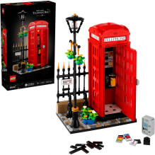 LEGO Ideas 21347 Red London Telephone Box (Boj. iepak.)