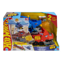 Mattel - Hot Wheels City Ultimate Dual Dragon Transporter JBM72
