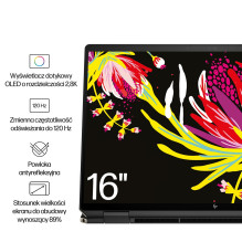 HP Spectre x360 16-aa0233nw Ultra 7 155H 16" 2.8K Touch OLED 120Hz AG 16GB DDR5 6400 SSD1TB RTX 4050_6GB Cam 9MP 83