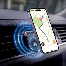 3mk magnetinis automobilinis laikiklis grotelėms – juodas
