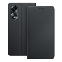 3mk piniginės dėklas, skirtas Oppo A58 4G – juodas